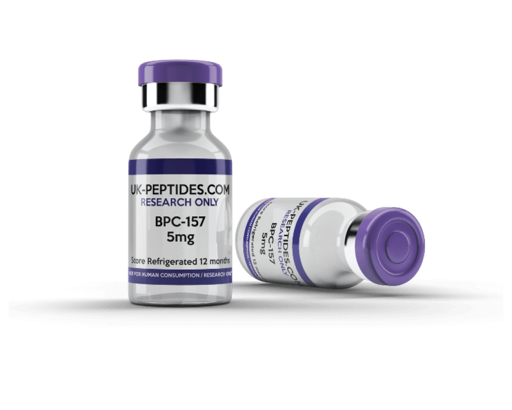 BPC-157 research peptide vials